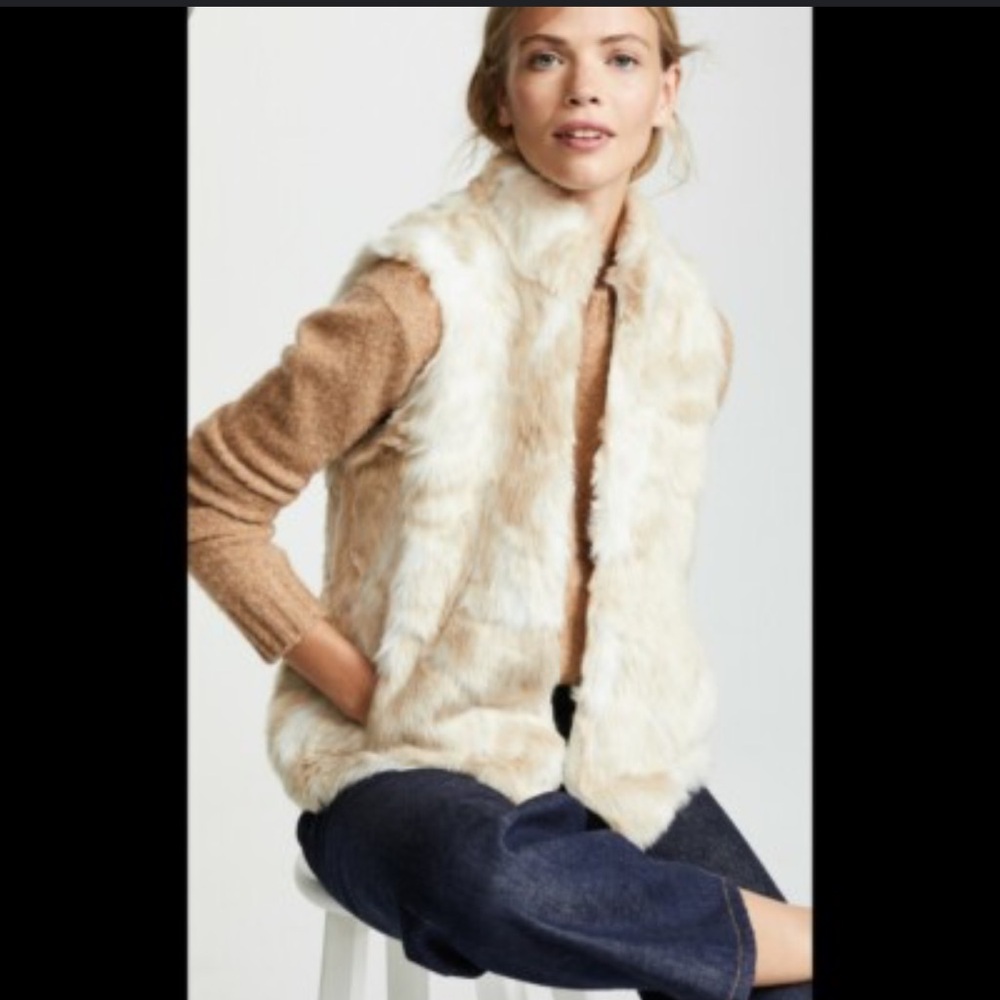 Express Faux Fur vest